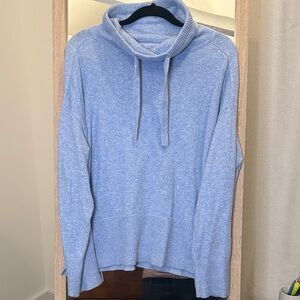 Loft cowl neck light Blue Sweater